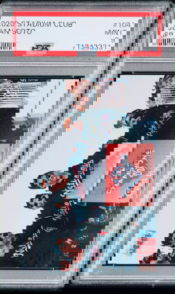 2020 Juan Soto Stadium Club PSA 9 SP World Series 