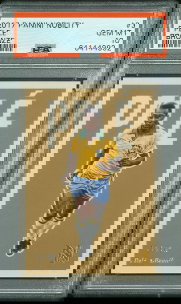 2017 Panini Nobility Bronze /20 Pele #3 PSA 10