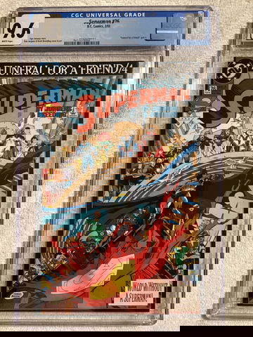 Superman #76 (Funeral For A Friend) 4