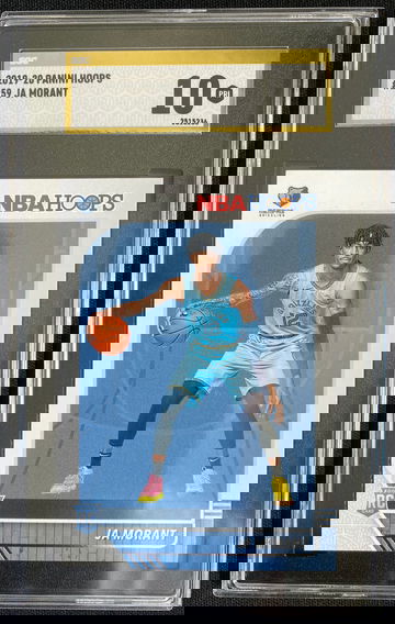 2019-20 Panini Hoops Ja Morant Rookie RC #259 SGC 10 Pristine Gold Label! Rare! POP 11!
