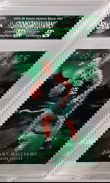 (1 of 1) Panini Origins Grant Williams Rookie #90 1/1 Black HGA 9 custom label