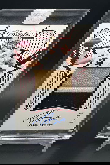 2024 Panini Flawless Drew Brees Ruby Patch Auto