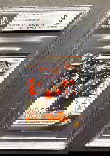 2023-24 Topps Now Sticker Leo Carlsson RC #33 BGS 9 Mint