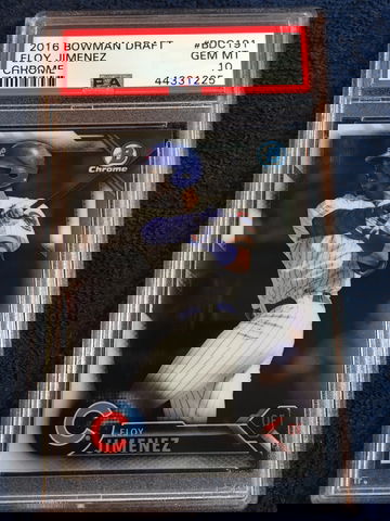 Eloy Jimenez  Bowman Chrome Draft Psa10 rc