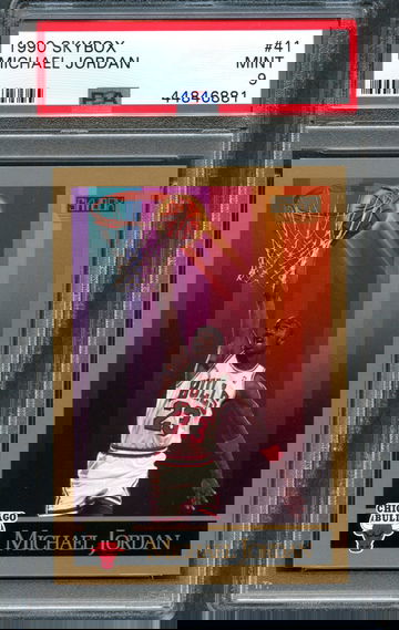 1990 Skybox Michael Jordan #41 PSA 9