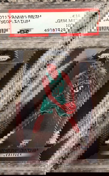 2017 Prizm Jayson Tatum PSA 10