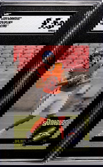 2024 Donruss #28 Bo Nix '94 Retro SGC 9.5