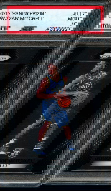 2017 Panini Prizm Donovan Mitchell PSA 9