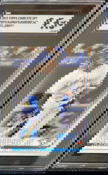 2019 Topps Complete Set Vladimir Guerrero Jr. #700 SGC Mint+ 9.5