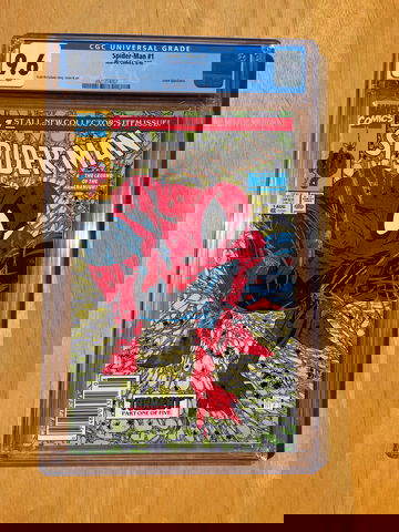 Spider-Man #1 CGC 9.6 Newsstand Edition Todd McFarlane cover, art and story