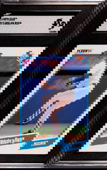 1990 FLEER NOLAN RYAN #313 SGC 9 MINT