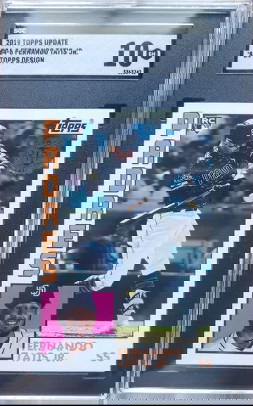 2019 Topps Update Fernando Tatis Jr. '84 Design SGC 10 GM