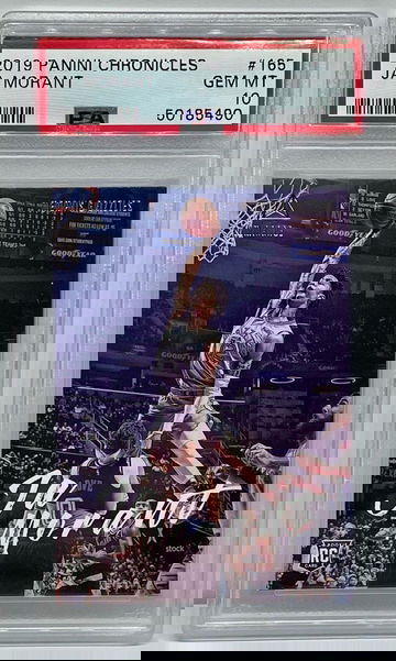 2019 Chronicles Luminance Ja Morant PSA 10