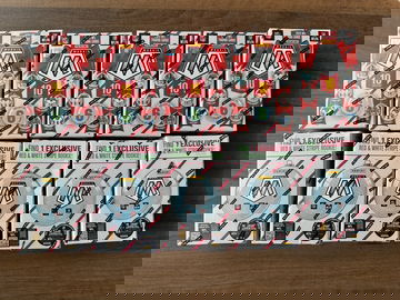 2025 Panini NFL Mosaic Holiday Ornament Box Factory Sealed Lot of 10