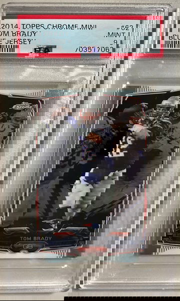 2014 TOPPS CHROME MINI BLUE JERSEY #62 MINT 