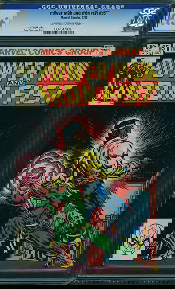 POWER MAN AND IRON FIST #95, CGC 9.6 NM+