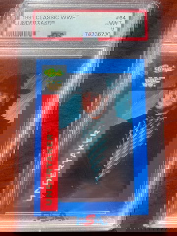 1991 Classic WWF Undertaker Rookie PSA 9