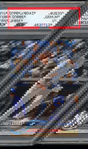 2018 Topps Update Gleyber Torres US200 PSA10