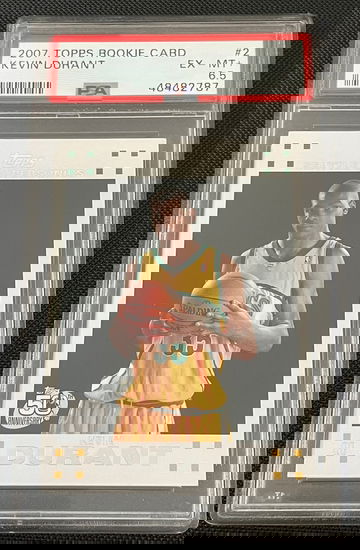 Kevin Durant 2007 Topps PSA 6.5