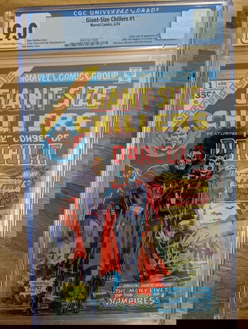 1974 Marvel Giant-Size Chillers CGC 9.0 1st Appearance Lilith