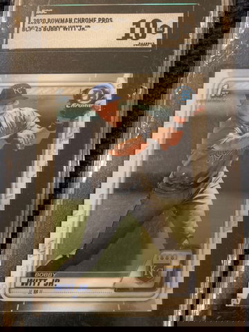 2020 Bowman Chrome Bobby Witt Jr.  SGC 10