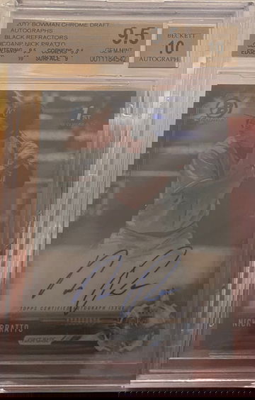 2017 Bowman Draft Nick Pratto /75