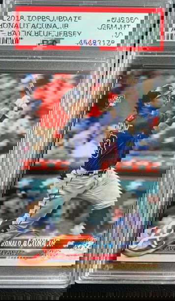 Ronald Acuna Update Rookie PSA 10