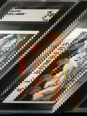 1964 TOPPS #331 A.L. BOMBERS SGC 7