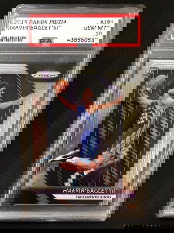 2018 Panini Prizm - Marvin Bagley III - Rookie PSA 10 Gem Mint