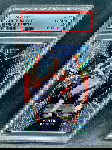 Scottie Barnes RC Select Elephant Prizm PSA10