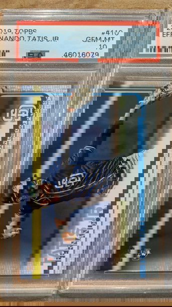 2019 Topps Series 2 Fernando Tatis Jr. 410 PSA 10