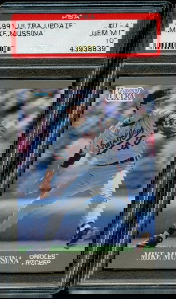 Mike Mussina 1991 Fleer Ultra Update U-4 PSA 10