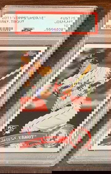 2011 Topps Update Mike Trout PSA 10