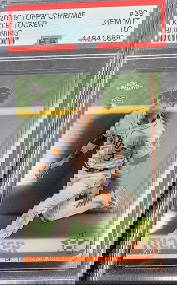 2019 Topps Chrome- Kyle Tucker - PSA 10