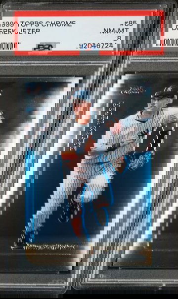 1999 TOPPS CHROME DEREK JETER