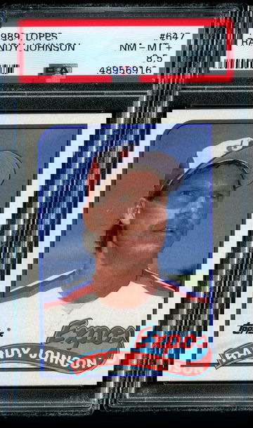 1989 Topps Randy Johnson 