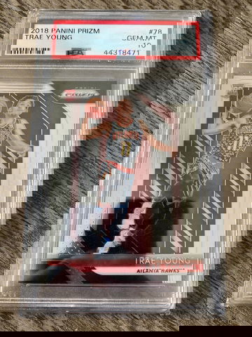 2018 Trae Young Prizm #78 PSA 10