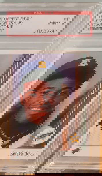 1989 Upper Deck Ken Griffey Jr PSA 9