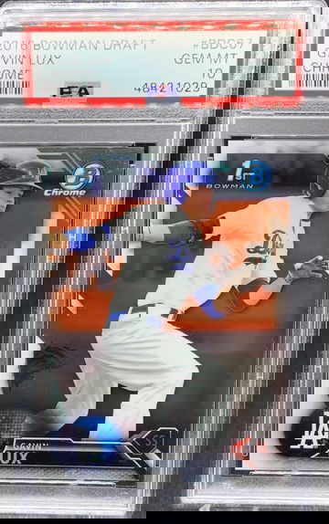 2016 BOWMAN DRAFT CHROME GAVIN LUX PSA 10