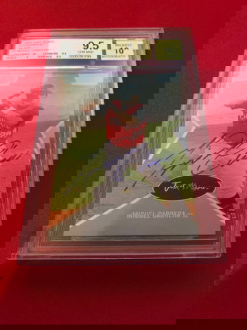 2003 Just Stars Miguel Cabrera Rookie Auto /375 BGS 9.5/10 Auto