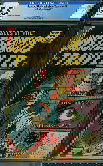 TALES OF THE MYSTERIOUS TRAVELER #6, CGC 3.5 VG-