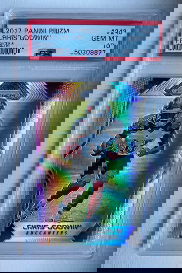 2017 Panini Prizm Silver Chris Godwin PSA 10