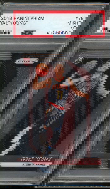 2018 Prizm Trae Young PSA 9 