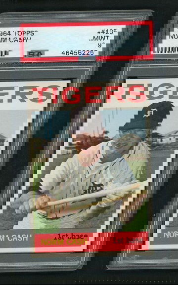 1964 Topps Norm Cash #425 PSA 9