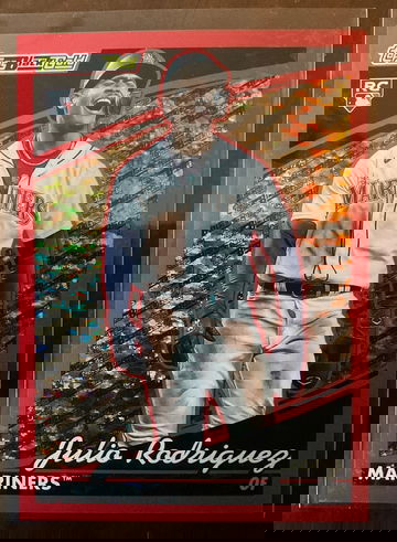 2022 Topps Black Gold Julio Rodriguez RED 5/10 RC