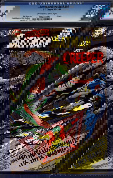 BRAVE AND THE BOLD #80, CGC 9.4 NM