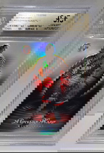 2003-04 Topps Pristine Refractor Dwyane Wade 339/499 RC #114 - BGS 9.5 GEM MINT Rookie