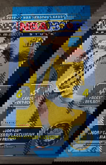 2019-20 NBA Hoops Premium Stock H2 Hybrid Hobby Box