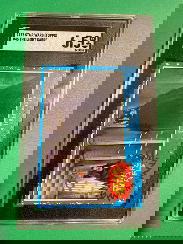 1977 Topps Star Wars # 45 The Light Sabre