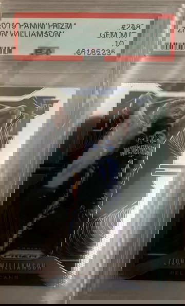 Zion Williamson Prizm PSA 10